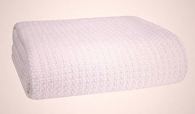 100% Cotton Bed Blanket Breathable Bed Blanket King Size Cotton Thermal Blankets