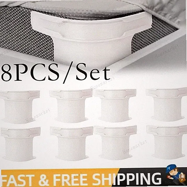 20*13 Fitted Sheet Holder Keep Sheets Tight Heavy Duty Straps Fit All Mattresses