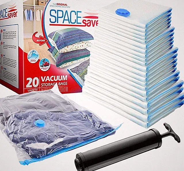20-piece multifunctional vacuum storage bag, suitable for quilts and blankets