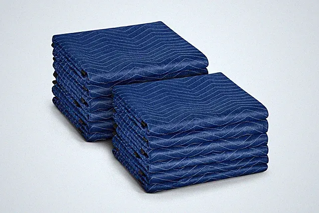 40"x72" Moving blankets, 12PCS Heavy Duty Moving Pads for Protecting Furnitur...
