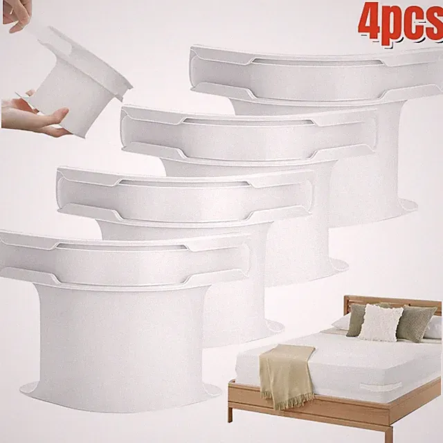4PCS Lock Sheet Holders Heavy Duty Straps Fit All Mattresses Keep Sheets Tight