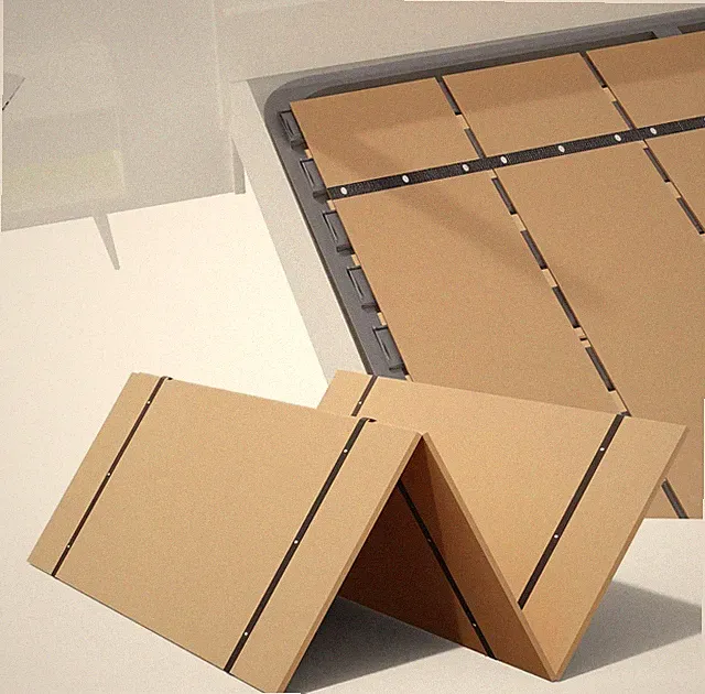 Bunkie Board 6mm Thin Large Queen Size 60 x 80 in)Heavy Duty Bed Panels Foldable