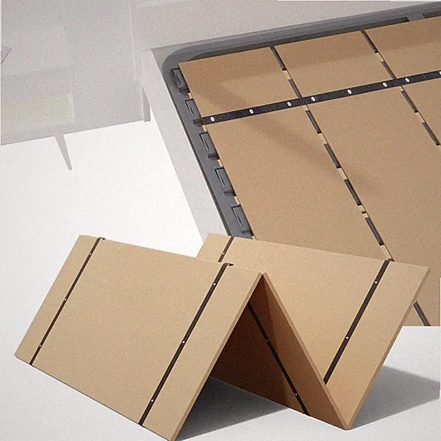 Bunkie Board, 6mm Thin, Queen Size (60 x 76 in) Heavy Duty Bed Panels Foldabl...
