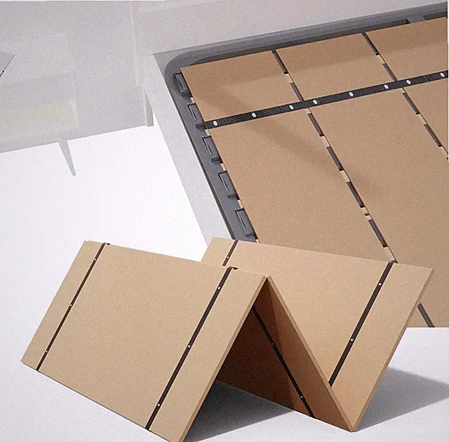 Bunkie Board 6mm Thin Twin Size XL 38 x 76 in Heavy Duty Bed Panels Foldable Box