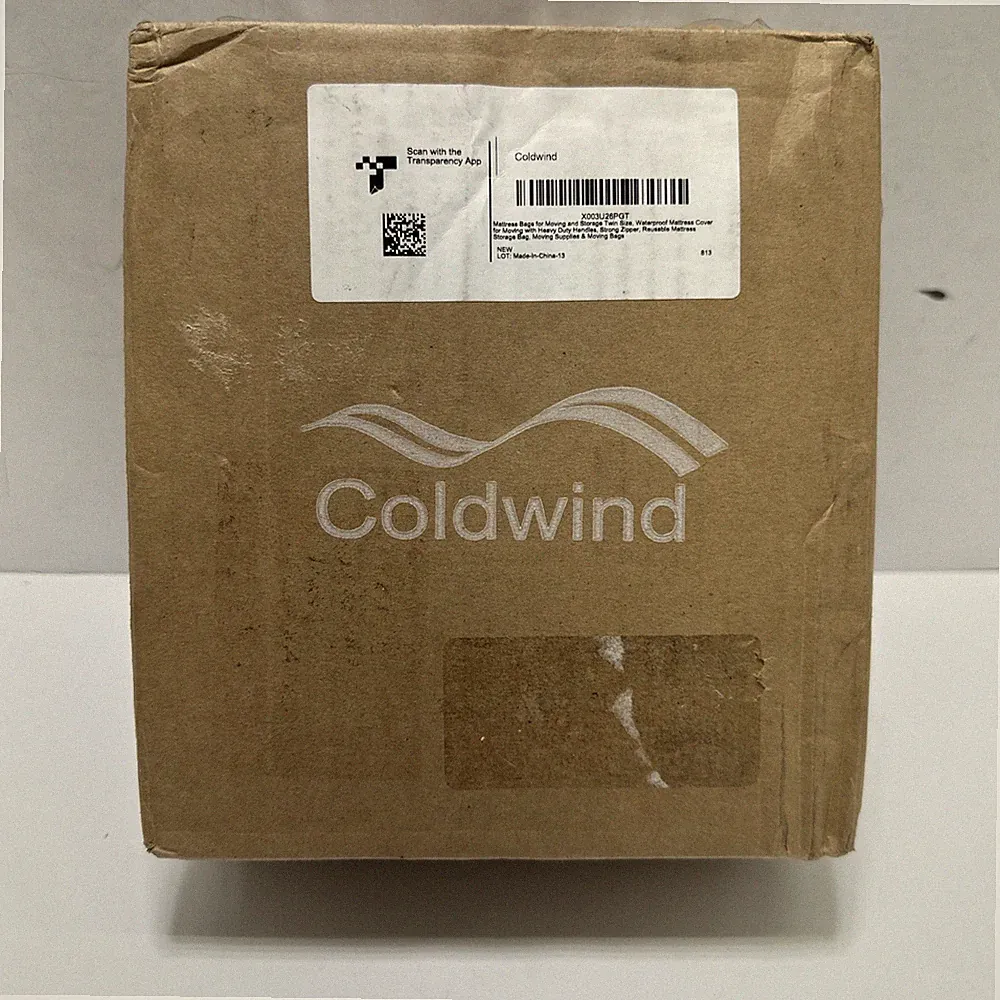 Coldwind Twin Size reuseable Waterproof Mattress Cover Moving Storage Heavy Duty