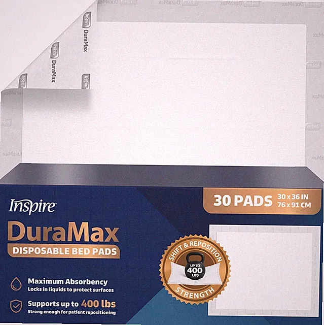 Duramax Underpads 30 X 36 Disposable Heavy Duty, Mattress Pad for Incontinence