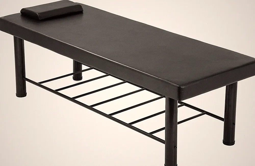 Heavy Duty Massage Bed Salon Table with Memory Foam for Physical Therapy, Black