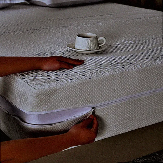 Heavy Duty Waterproof Breathable Mattress Encasement Cover - 6-Sided Zippered...