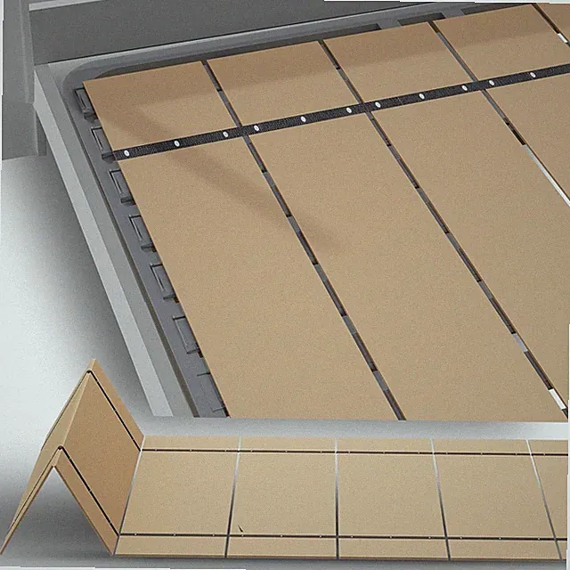 Large Queen Size (60 X 80 In) Heavy Duty Bed Panels Foldable Box Spring, Bunkie