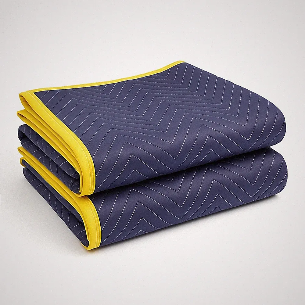 Moving Blankets 72" x 40" Quilted Heavy Duty Furniture Pads Packing Blankets,...