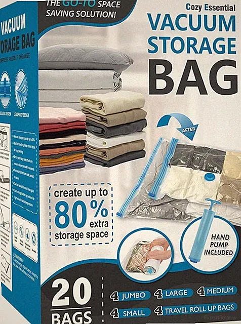 Vacuum Storage Bags 20 Pack Cozy Essential 80% Compression for Bedding